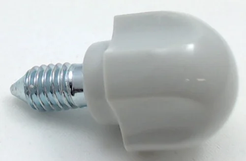 Stand Mixer Attachment Thumbscrew Gray for KitchenAid, AP3921171, 9709196