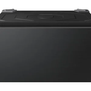 Bespoke AI Laundry Combo™ Pedestal with Storage Drawer in Brushed Black