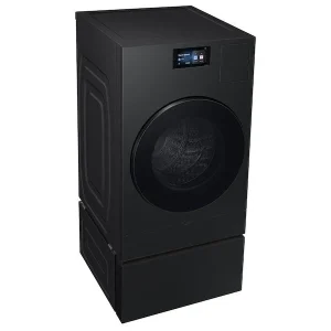 Bespoke AI Laundry Combo™ Pedestal with Storage Drawer in Brushed Black - view 4