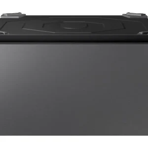 Bespoke AI Laundry Combo™ Pedestal with Storage Drawer in Dark Steel
