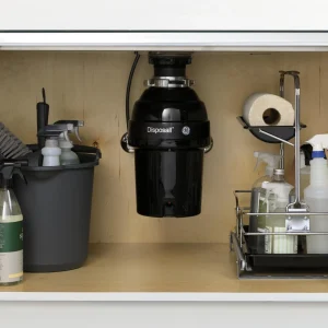 GE DISPOSALL® 1 HP Continuous Feed Garbage Disposer Non-Corded - view 3