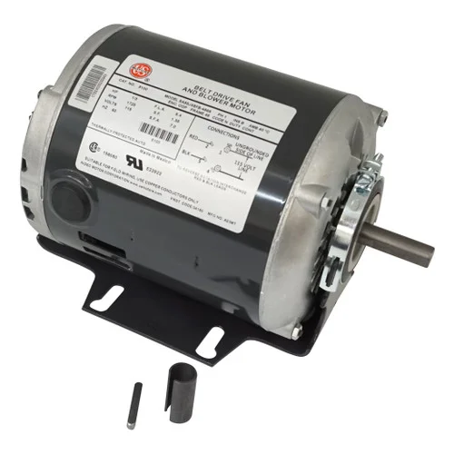 48 Frame Belt Drive Fan & Blower Motor, 1/3 HP, 115V, 1725 RPM, 1.5″ Shaft, 8100
