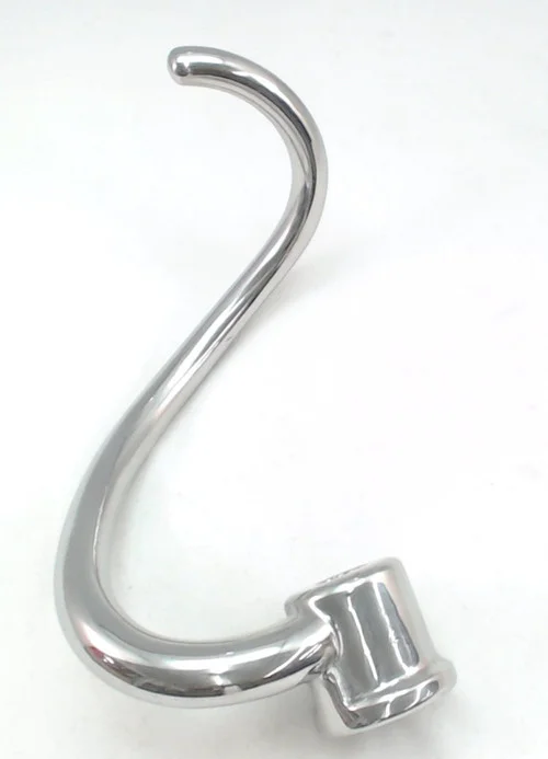 Stand Mixer Spiral Dough Hook for KitchenAid, 7 & 8 Qt, NSF Certified, W10462785