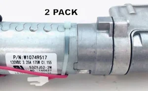 2 Pk, KitchenAid Stand Mixer Motor Assembly, AP6030661, PS11765663, W10887355