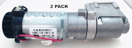 2 Pk, KitchenAid Stand Mixer Motor Assembly, AP6030661, PS11765663, W10887355