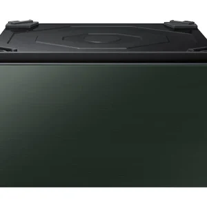 Bespoke 27″ Laundry Pedestal with Storage Drawer in Forest Green