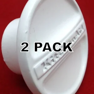 2 Pk, Stand Mixer Attachment White Cover for KitchenAid, AP3177639, 242765-4