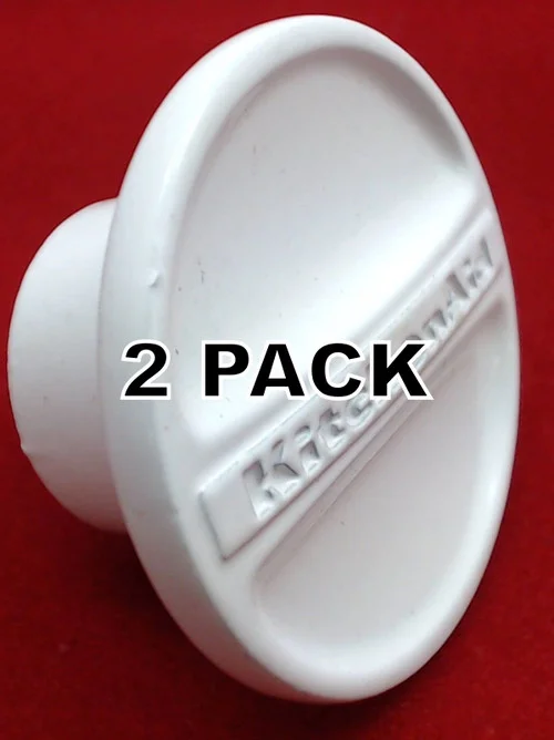 2 Pk, Stand Mixer Attachment White Cover for KitchenAid, AP3177639, 242765-4