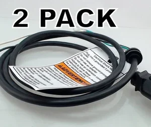 2 Pk, Stand Mixer Black Cord for KitchenAid , AP5684716, PS7783503, W10325656