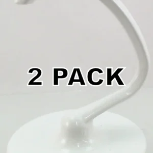 2 Pk, Stand Mixer Coated 4.5 QT Dough Hook for KitchenAid, K45DH, WPW10674618