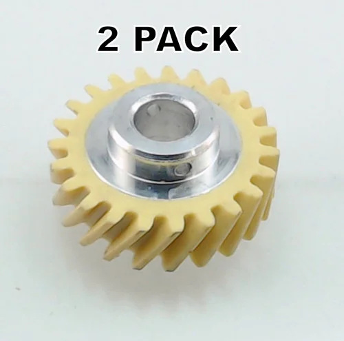 2 Pk, Stand Mixer Fiber Worm Gear for KitchenAid , AP4295669, W10112253
