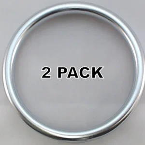 2 Pk, KitchenAid Stand Mixer Chrome Trim Ring, AP3177650, PS734238, 240285