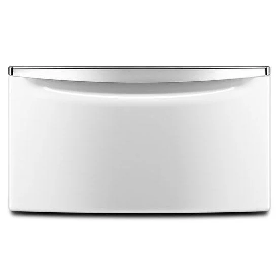 Laundry 123 15.5″ Laundry Pedestal with Chrome Handle and Storage Drawer XHPC155XW