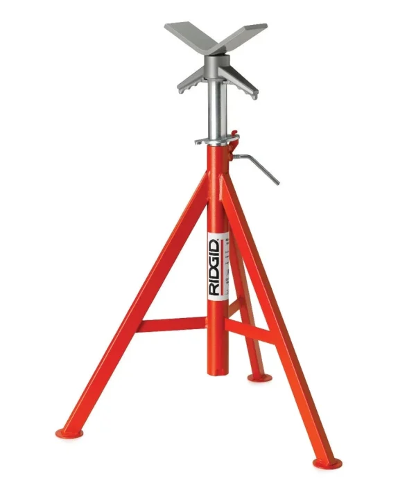 RIDGID 56662 VJ-99 28″-52″ V-Head High Pipe Stand