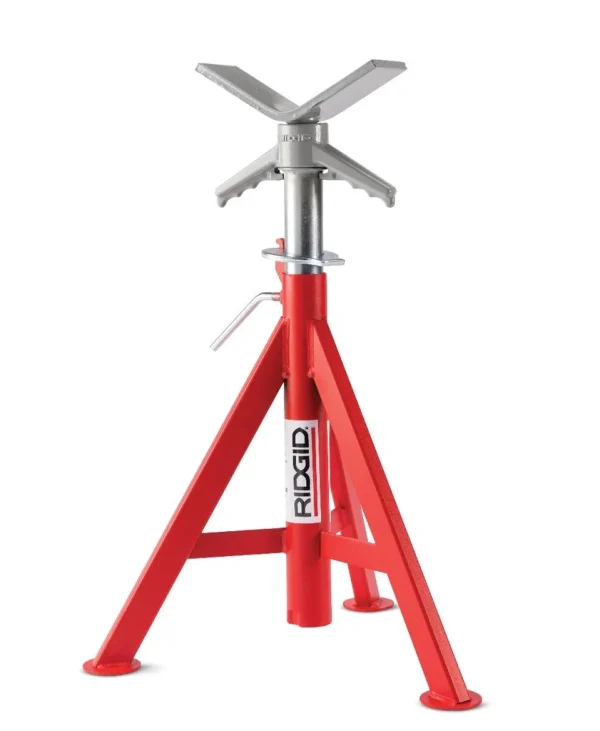 RIDGID 56657 VJ-98 20″-38″ V-Head Low Pipe Stand