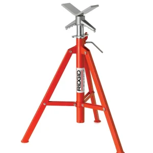 RIDGID 22168 VF-99 Folding Pipe Stand 28″-52″