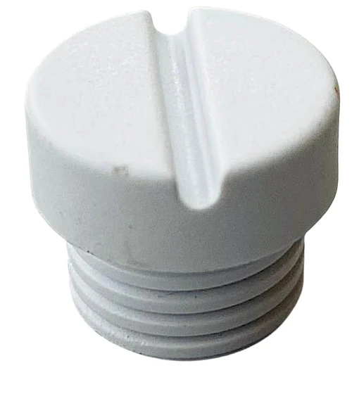 KitchenAid Stand Mixer Motor Brush Cap, OEM, White, WP3184211
