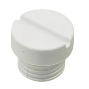 KitchenAid Stand Mixer Motor Brush Cap, OEM, White, WP3184211 - view 6