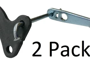2 Pk, Stand Mixer Lock Lever Black Knob for KitchenAid, AP3177633, WP24452