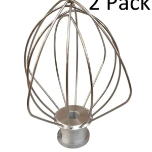 2 Pack, KitchenAid Stand Mixer 4.5 QT Wire Whip, OEM, K45WW, WP9704329