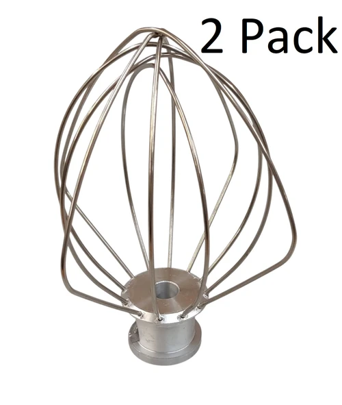 2 Pack, KitchenAid Stand Mixer 4.5 QT Wire Whip, OEM, K45WW, WP9704329