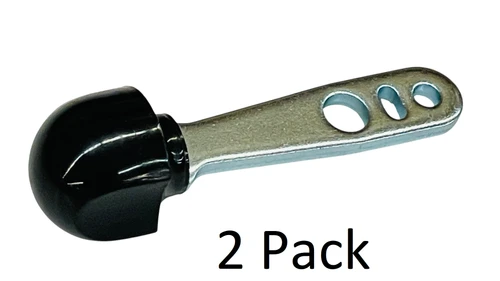 2 Pk, Stand Mixer Lock Lever Black Knob for KitchenAid, AP4325723, 9709280