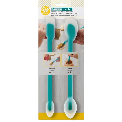 Wilton Versa-Tools Measure and Scrape Spatula Set, 2104-0-0014