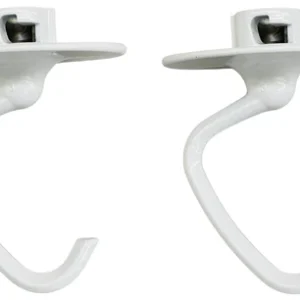 2 Pack, KitchenAid Stand Mixer Dough Hook, OEM for 3.5 Quart, W10747054, W11162097