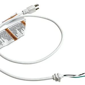2 Pk, Stand Mixer White Cord for KitchenAid, 9701025 W10325327, W11396625 - view 5