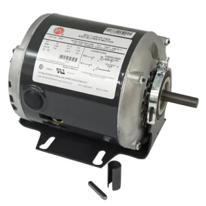 48 Frame Belt Drive Fan & Blower Motor, 1/4 HP, 115V, 1725 RPM, 1.5" Shaft, 8000