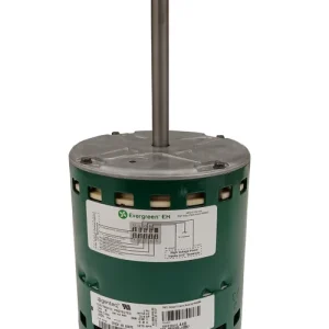 Genteq Air Conditioner Blower Motor 208-230V, 1075 RPM, 3/4 HP, 6207E