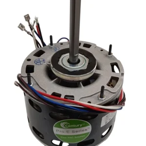5.6" Dia. Blower Fan Motor, 1/4 HP, 3-Spd, 208-230V, 1075RPM, 48-Frame, EM3584