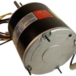 5.6" Dia. 1/2 HP 208/230V 1 Spd 1075 RPM, 70°C Extreme Heat Condenser Motor 2133 - view 4