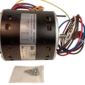 5.6" Dia., 3/4 HP, 115V, 3 Speed, 1075 RPM Direct Drive Blower Motor 2153, 24589 - view 4