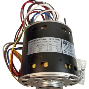 5.6" Dia., 3/4 HP, 115V, 3 Speed, 1075 RPM Direct Drive Blower Motor 2153, 24589 - view 5