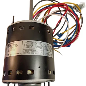 5.6" Dia., 3/4–1/5 HP, 115V, 4 Speed, 1075 RPM Direct Drive Blower Motor, 2156 - view 2