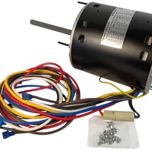5.6" Dia., 3/4–1/5 HP, 115V, 4 Speed, 1075 RPM Direct Drive Blower Motor, 2156 - view 7