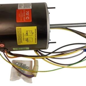 5.6" Dia. 1/3 HP 208/230V 1 Spd 825 RPM, 70°C Extreme Heat Condenser Motor 2138 - view 3