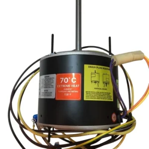5.6" Dia. 1/3 HP 208/230V 1 Spd 1075 RPM, 70°C Extreme Heat Condenser Motor 2132 - view 3
