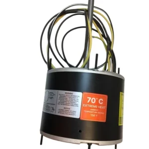 5.6" Dia. 1/4 HP 208/230V 1 Spd 1075 RPM, 70°C Extreme Heat Condenser Motor 2131 - view 3