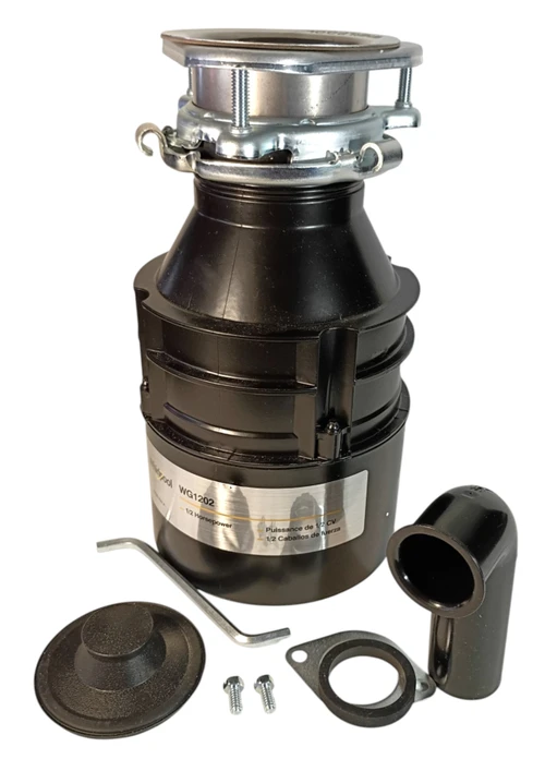 1/2 HP 1-Ph Continuous Feed Garbage Disposal 120V fits Whirlpool, WG1202XH